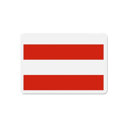 Flag of Brno Czech Republic - Refrigerator Magnet 6 Inch - The Sticker Space