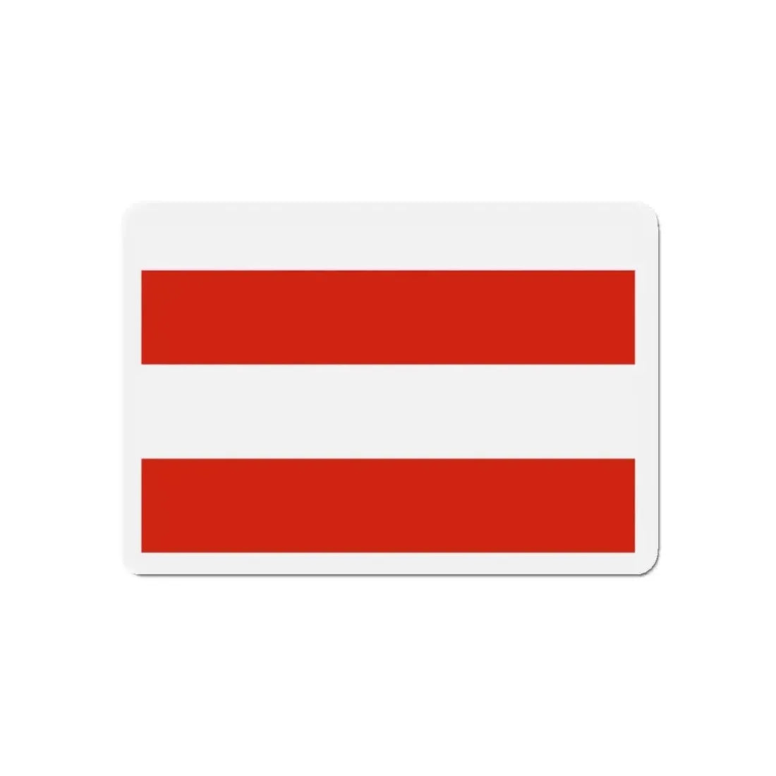 Flag of Brno Czech Republic - Refrigerator Magnet - The Sticker Space