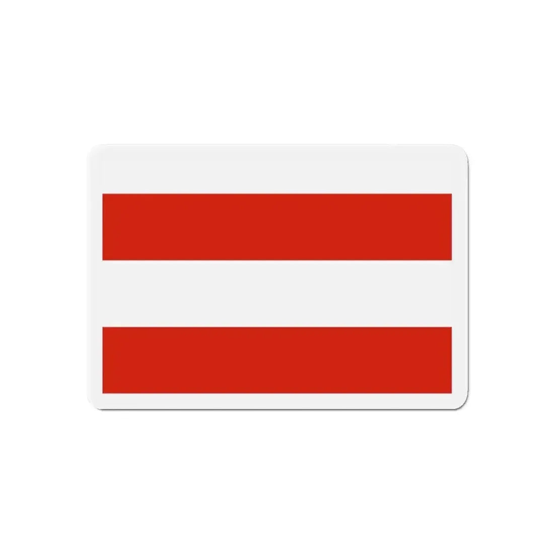 Flag of Brno Czech Republic - Refrigerator Magnet - The Sticker Space