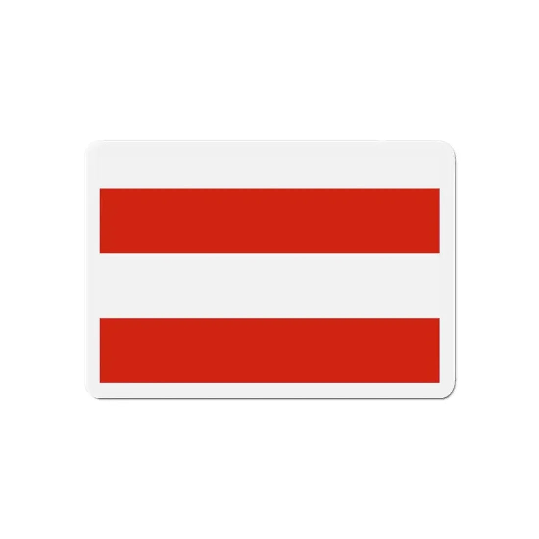 Flag of Brno Czech Republic - Refrigerator Magnet - The Sticker Space