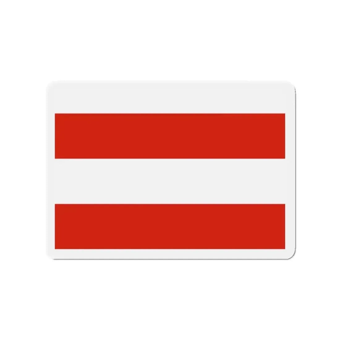 Flag of Brno Czech Republic - Refrigerator Magnet - The Sticker Space