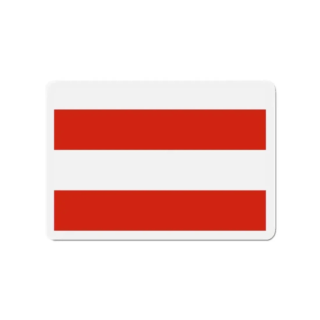 Flag of Brno Czech Republic - Refrigerator Magnet - The Sticker Space