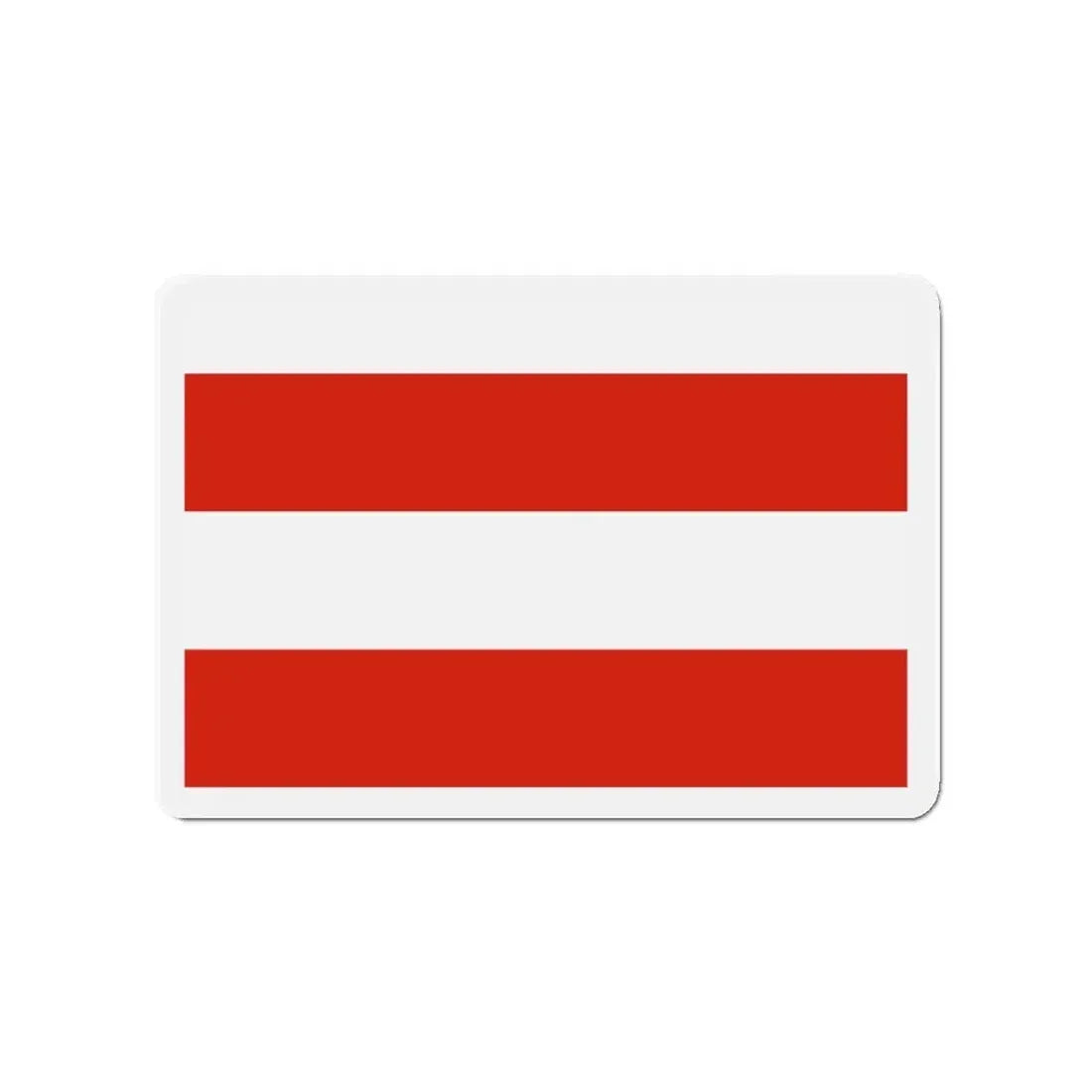 Flag of Brno Czech Republic - Refrigerator Magnet - The Sticker Space