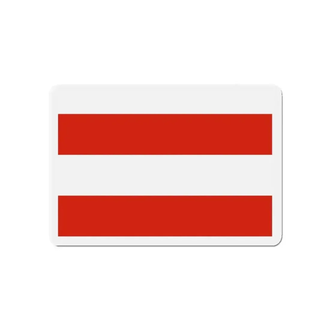 Flag of Brno Czech Republic - Refrigerator Magnet - The Sticker Space