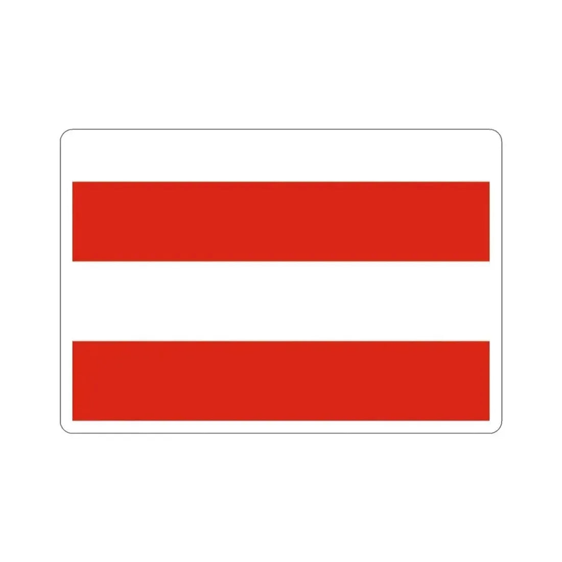 Flag of Brno Czech Republic STICKER Vinyl Die-Cut Decal 2 Inch - The Sticker Space