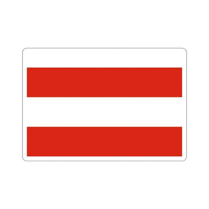 Flag of Brno Czech Republic STICKER Vinyl Die-Cut Decal 3 Inch - The Sticker Space