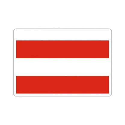 Flag of Brno Czech Republic STICKER Vinyl Die-Cut Decal 4 Inch - The Sticker Space