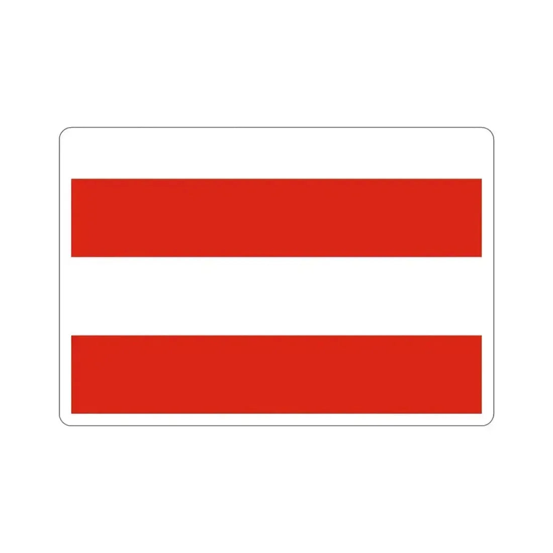 Flag of Brno Czech Republic STICKER Vinyl Die-Cut Decal 5 Inch - The Sticker Space