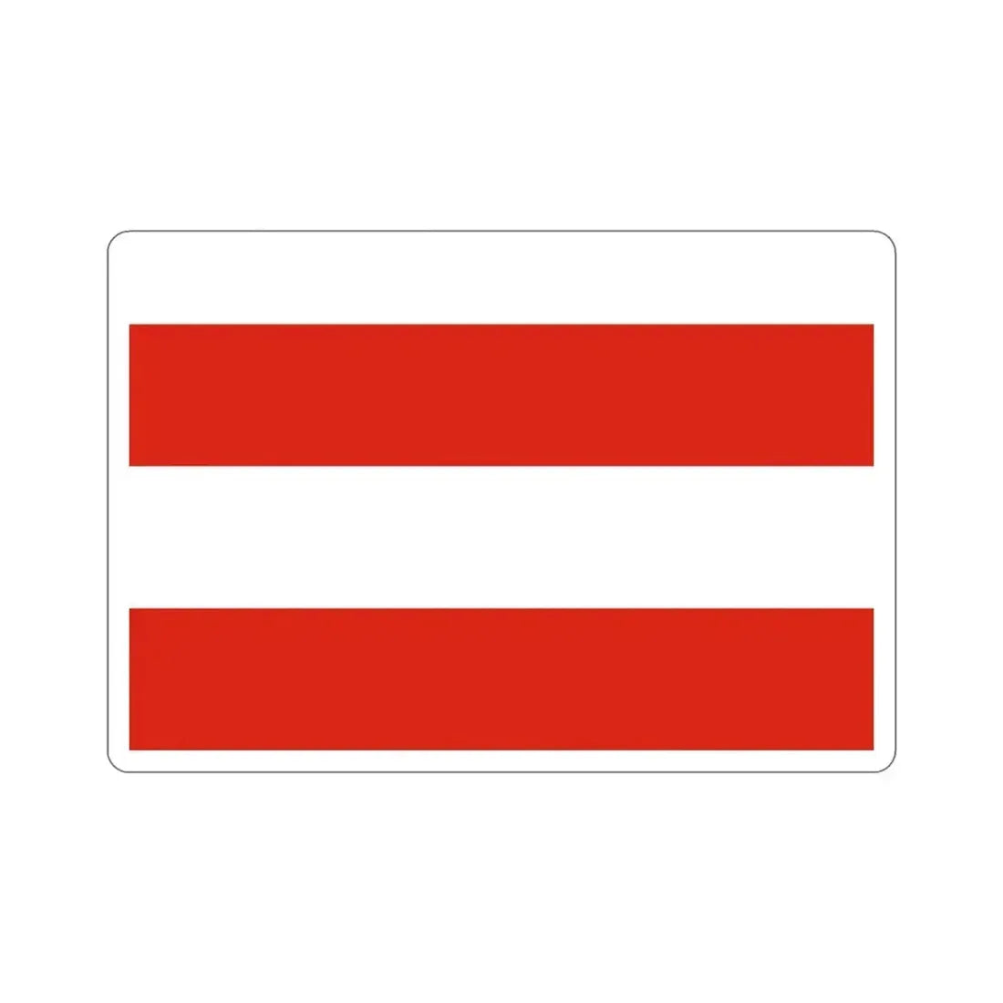 Flag of Brno Czech Republic STICKER Vinyl Die-Cut Decal 5 Inch - The Sticker Space