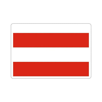 Flag of Brno Czech Republic STICKER Vinyl Die-Cut Decal 6 Inch - The Sticker Space