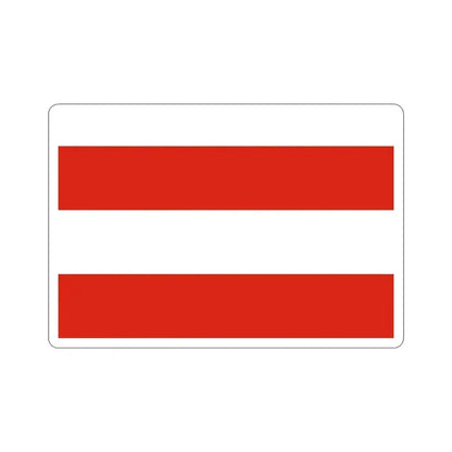 Flag of Brno Czech Republic STICKER Vinyl Die-Cut Decal 6 Inch - The Sticker Space