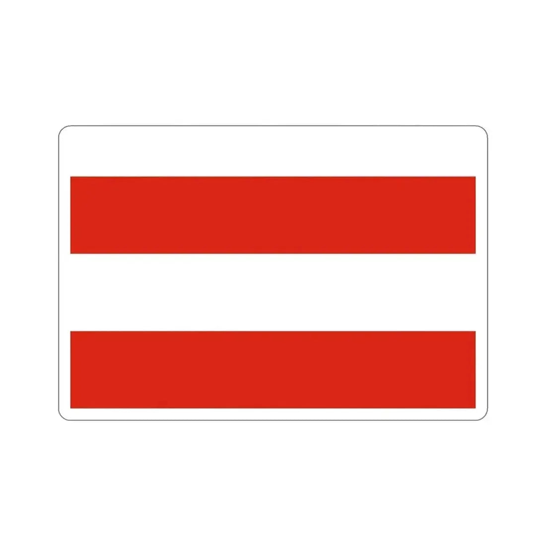 Flag of Brno Czech Republic STICKER Vinyl Die-Cut Decal - The Sticker Space