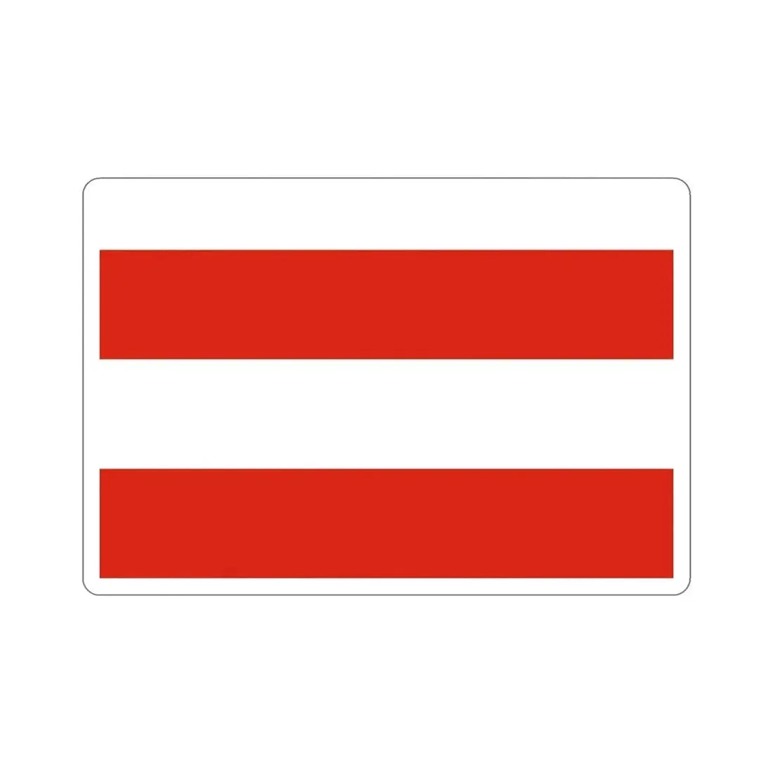 Flag of Brno Czech Republic STICKER Vinyl Die-Cut Decal - The Sticker Space