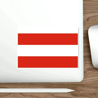 Flag of Brno Czech Republic STICKER Vinyl Die-Cut Decal - The Sticker Space