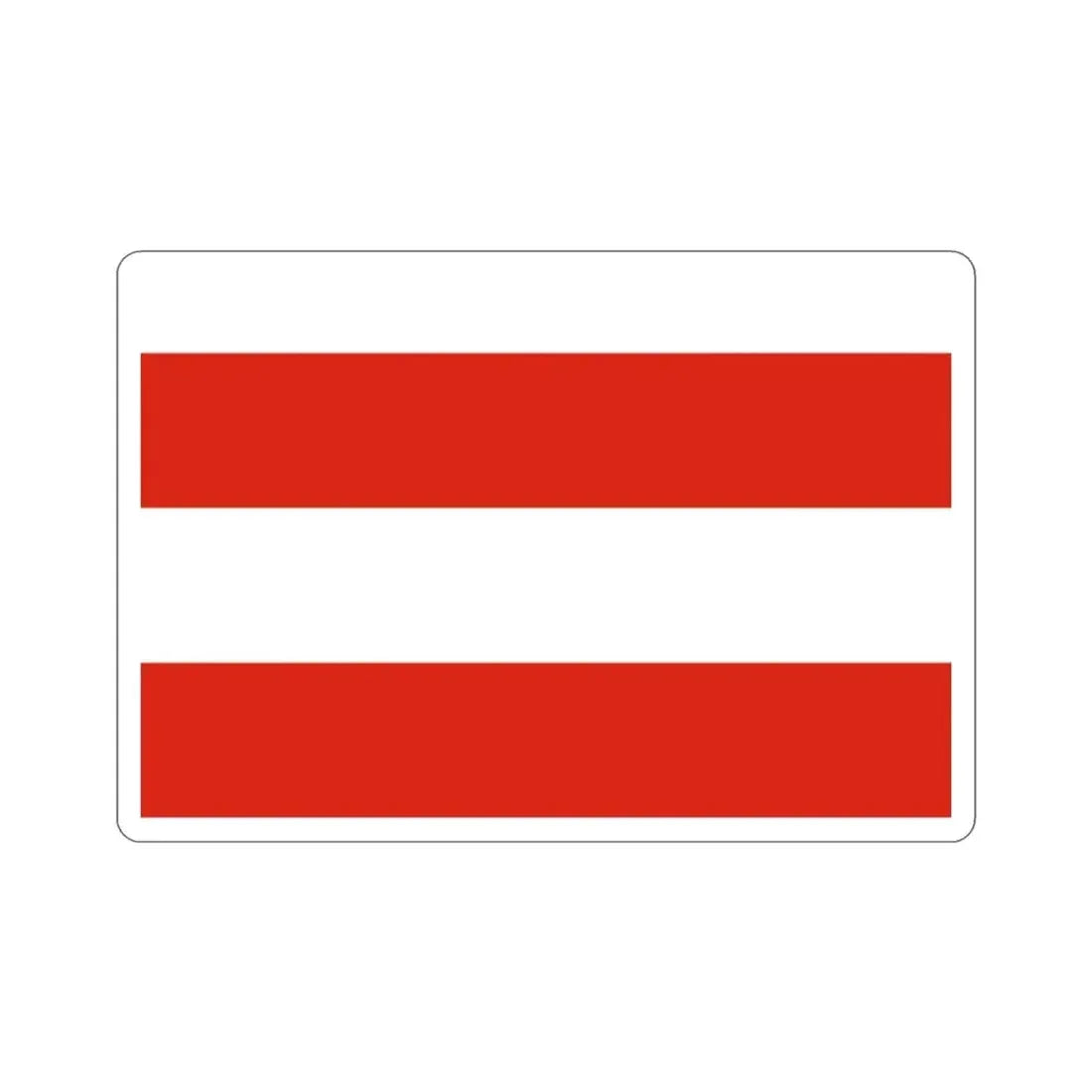 Flag of Brno Czech Republic STICKER Vinyl Die-Cut Decal - The Sticker Space