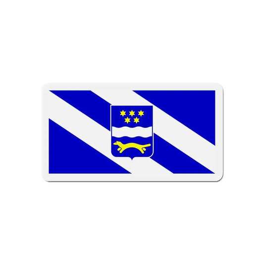 Flag of Brod Posavina County Croatia - Refrigerator Magnet 2 Inch - The Sticker Space