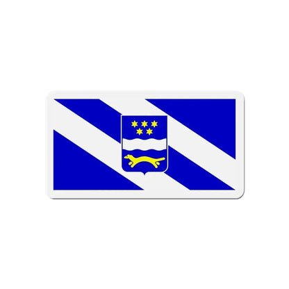 Flag of Brod Posavina County Croatia - Refrigerator Magnet - The Sticker Space