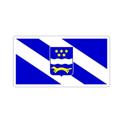 Flag of Brod Posavina County Croatia STICKER Vinyl Die-Cut Decal 5 Inch - The Sticker Space