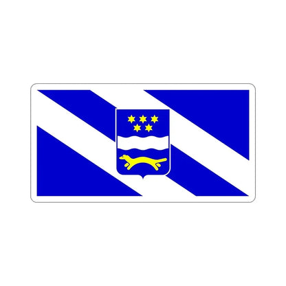 Flag of Brod Posavina County Croatia STICKER Vinyl Die-Cut Decal - The Sticker Space