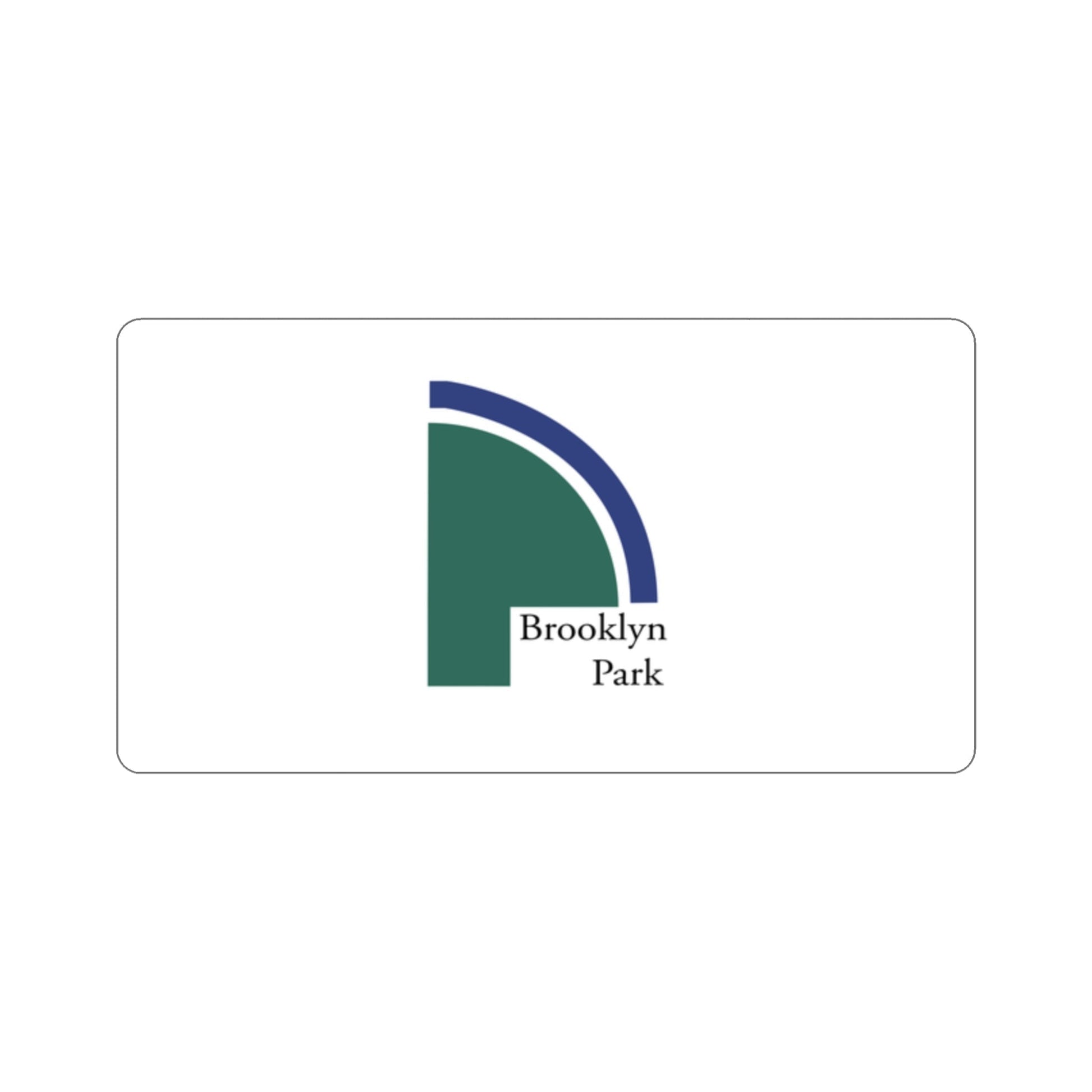 Flag of Brooklyn Park Minnesota USA STICKER Vinyl Die-Cut Decal-2 Inch-The Sticker Space