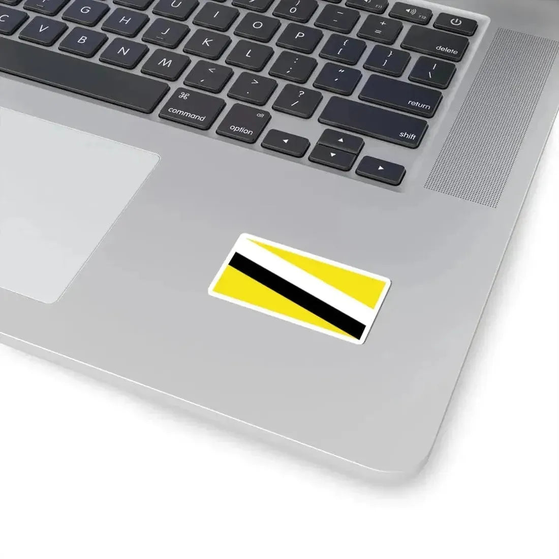 Flag of Brunei 1906-1959 (Brunei) STICKER Vinyl Kiss-Cut Decal - The Sticker Space