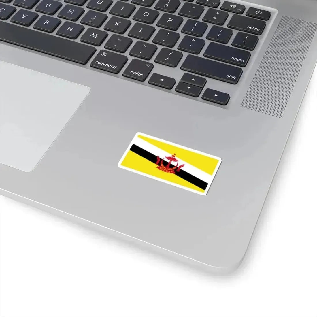 Flag of Brunei (Brunei) STICKER Vinyl Kiss-Cut Decal - The Sticker Space