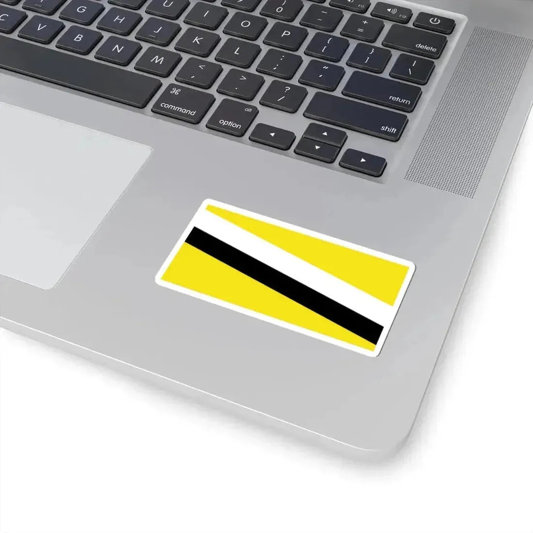 Flag of Brunei from 1906 to 1959 (Brunei) STICKER Vinyl Kiss-Cut Decal - The Sticker Space
