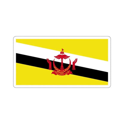 Flag of Brunei STICKER Vinyl Die-Cut Decal 5 Inch - The Sticker Space
