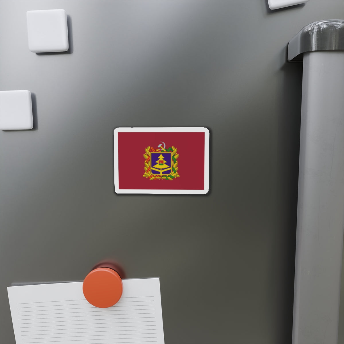 Flag of Bryansk Oblast Russia - Die-Cut Magnet-The Sticker Space