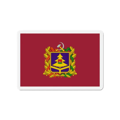 Flag of Bryansk Oblast Russia - Refrigerator Magnet - The Sticker Space