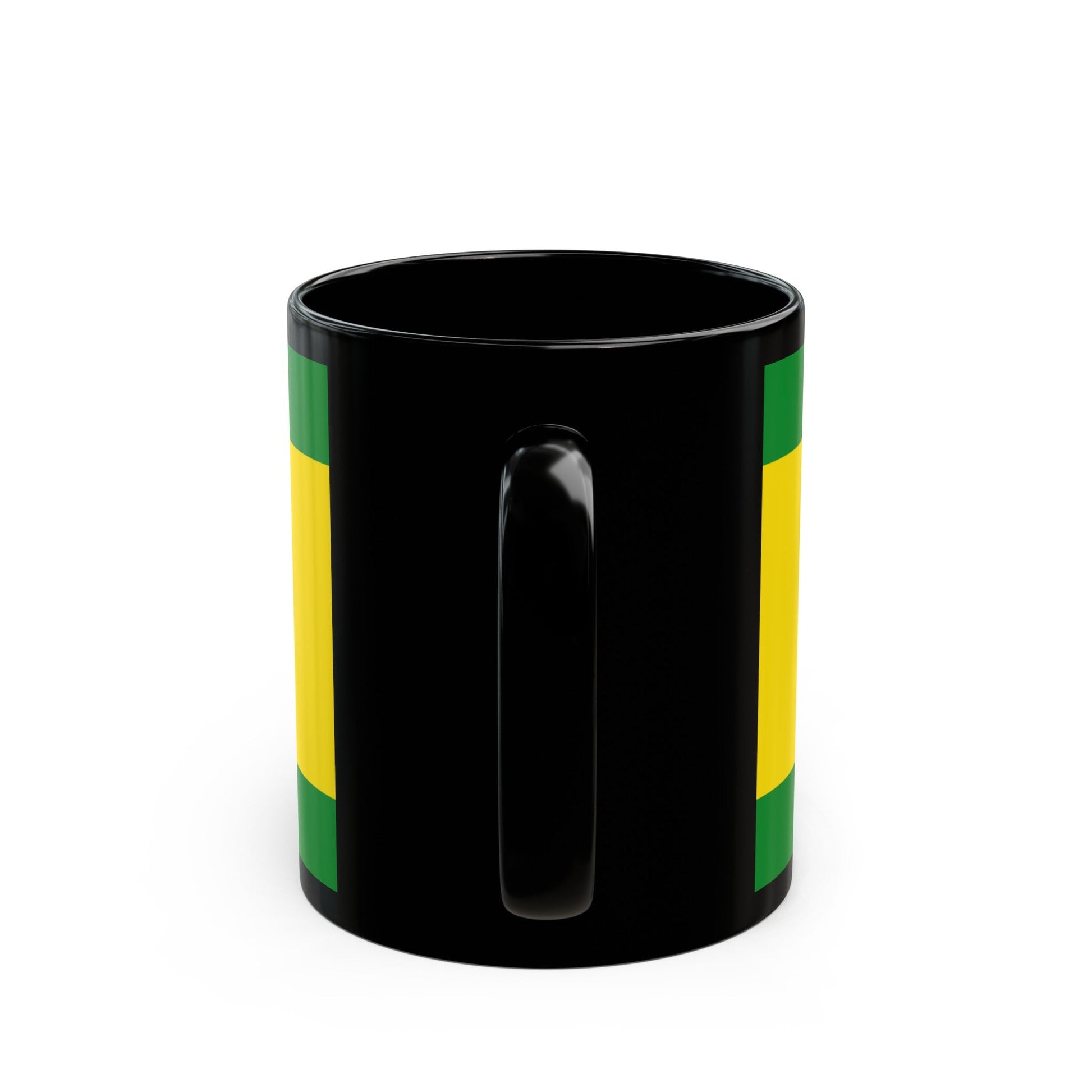 Flag of Bucaramanga Santander Colombia - Black Coffee Mug-The Sticker Space