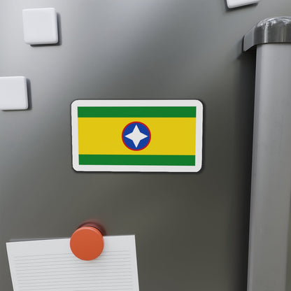 Flag of Bucaramanga Santander Colombia - Die-Cut Magnet-The Sticker Space