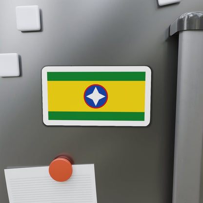 Flag of Bucaramanga Santander Colombia - Die-Cut Magnet-The Sticker Space