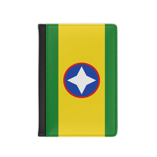 Flag of Bucaramanga Santander Colombia - Passport Holder-3.9" x 5.8"-The Sticker Space