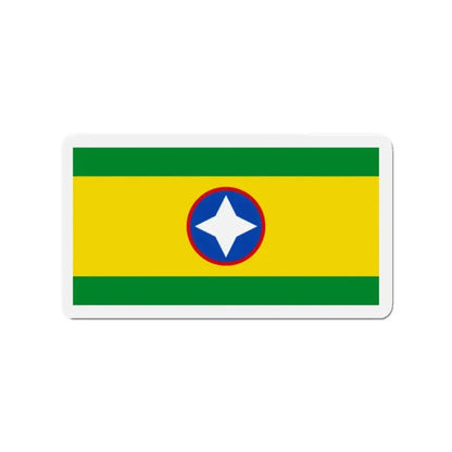 Flag of Bucaramanga Santander Colombia - Refrigerator Magnet 2 Inch - The Sticker Space