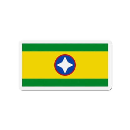 Flag of Bucaramanga Santander Colombia - Refrigerator Magnet 3 Inch - The Sticker Space
