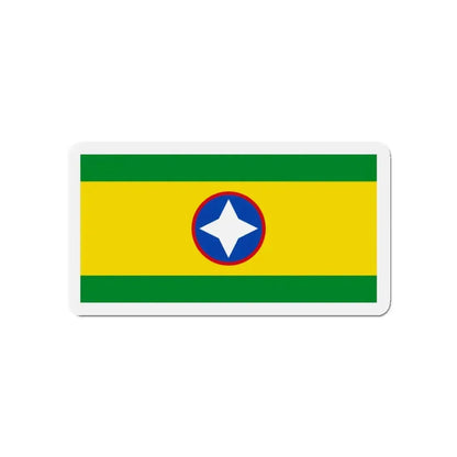 Flag of Bucaramanga Santander Colombia - Refrigerator Magnet 4 Inch - The Sticker Space