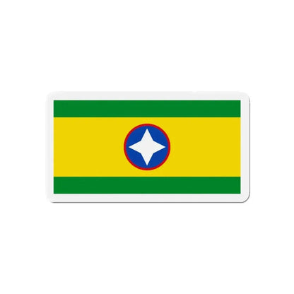 Flag of Bucaramanga Santander Colombia - Refrigerator Magnet - The Sticker Space