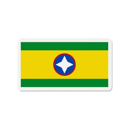Flag of Bucaramanga Santander Colombia - Refrigerator Magnet - The Sticker Space