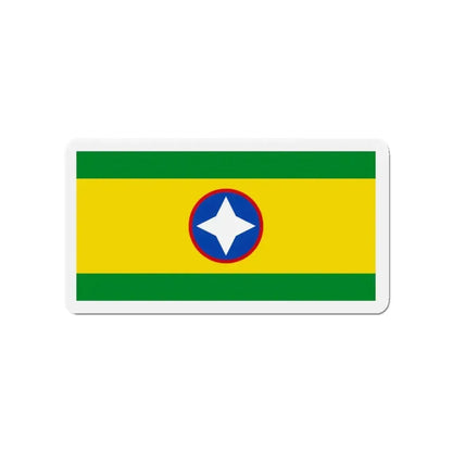 Flag of Bucaramanga Santander Colombia - Refrigerator Magnet - The Sticker Space