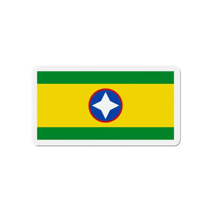 Flag of Bucaramanga Santander Colombia - Refrigerator Magnet - The Sticker Space