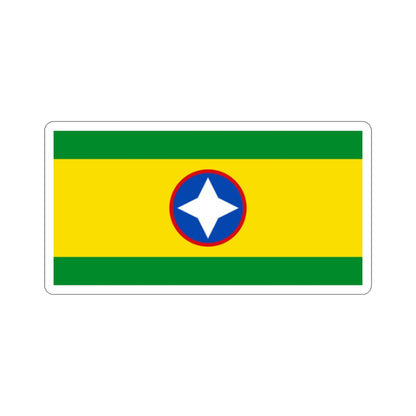 Flag of Bucaramanga Santander Colombia STICKER Vinyl Die-Cut Decal-2 Inch-The Sticker Space