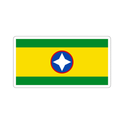 Flag of Bucaramanga Santander Colombia STICKER Vinyl Die-Cut Decal-3 Inch-The Sticker Space