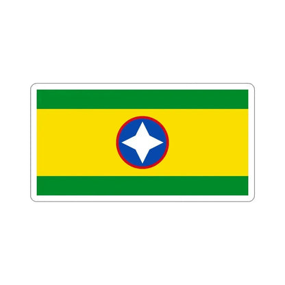Flag of Bucaramanga Santander Colombia STICKER Vinyl Die-Cut Decal - The Sticker Space