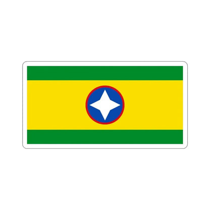 Flag of Bucaramanga Santander Colombia STICKER Vinyl Die-Cut Decal - The Sticker Space