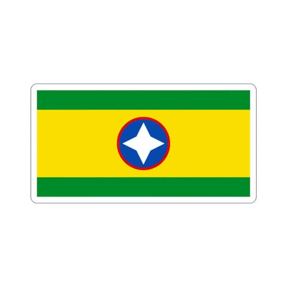 Flag of Bucaramanga Santander Colombia STICKER Vinyl Die-Cut Decal - The Sticker Space