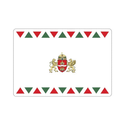 Flag of Budapest STICKER Vinyl Die-Cut Decal 2 Inch - The Sticker Space