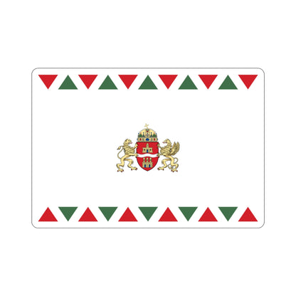 Flag of Budapest STICKER Vinyl Die-Cut Decal-3 Inch-The Sticker Space