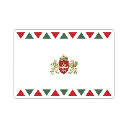Flag of Budapest STICKER Vinyl Die-Cut Decal - The Sticker Space