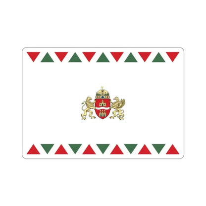 Flag of Budapest STICKER Vinyl Die-Cut Decal - The Sticker Space